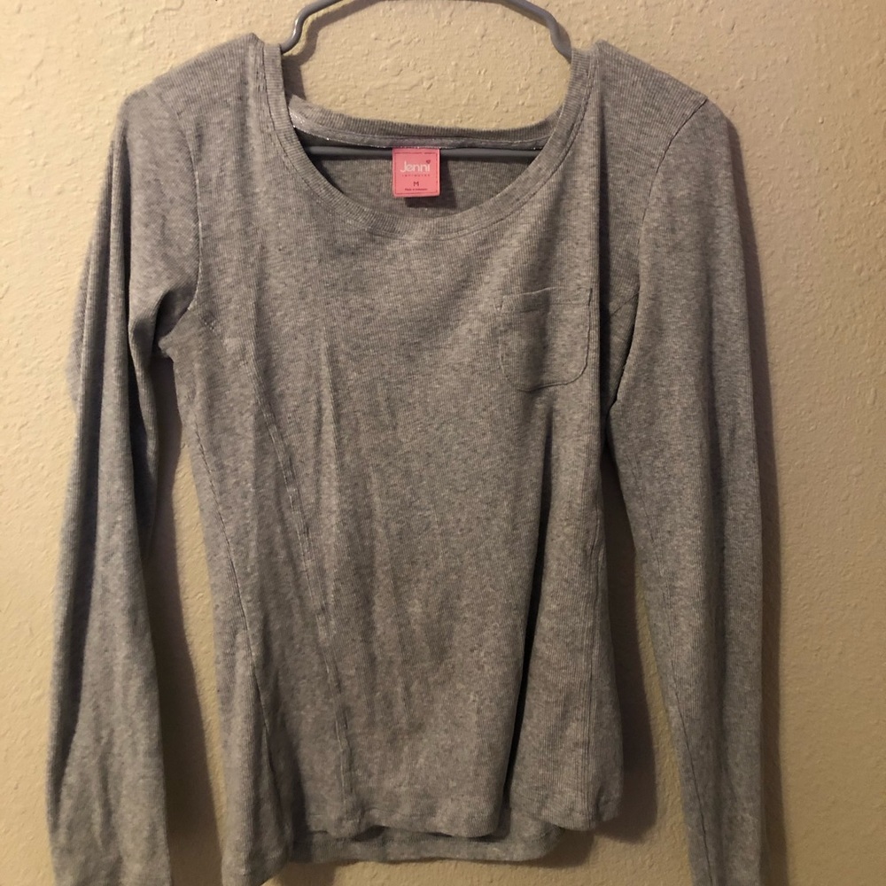 Grey Long Sleeve Shirt